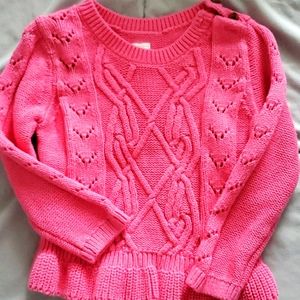 Baby Gap Peplum Sweater